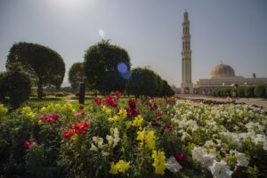 Grande mosquée Sultan Qaboos, Mascate (Oman)