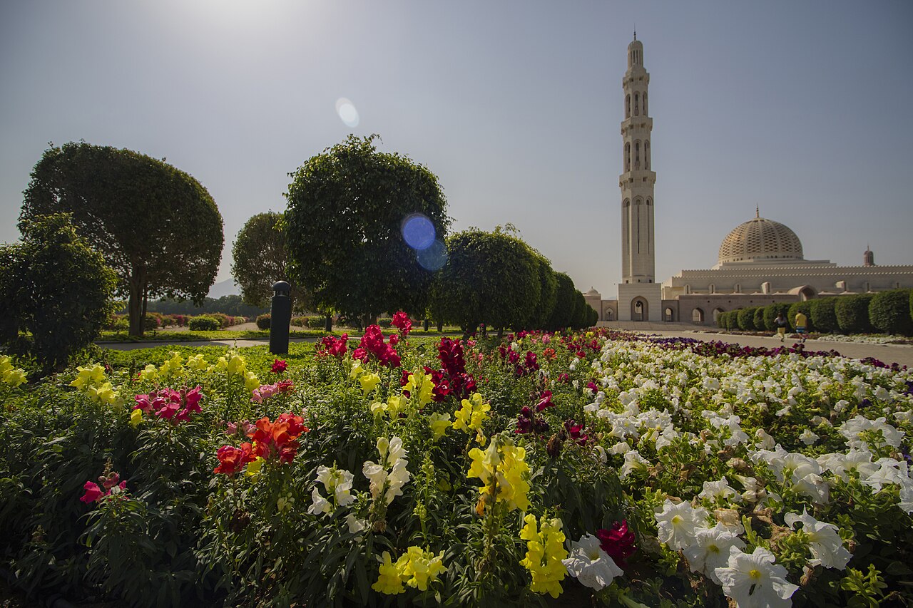 Grande mosquée Sultan Qaboos, Mascate (Oman)